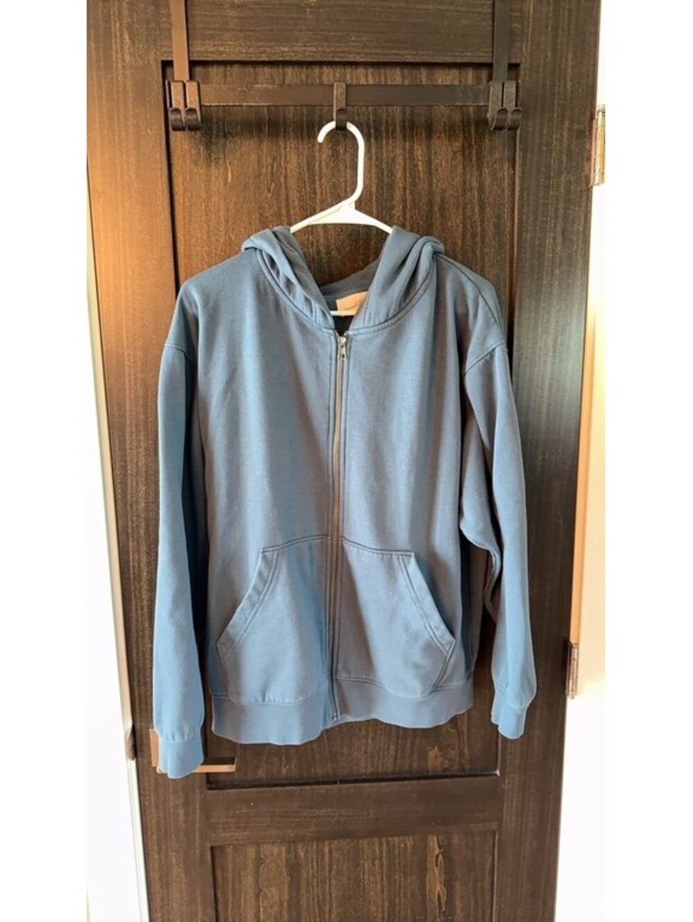Universal Thread Blue Zip-Up Hoodie Medium